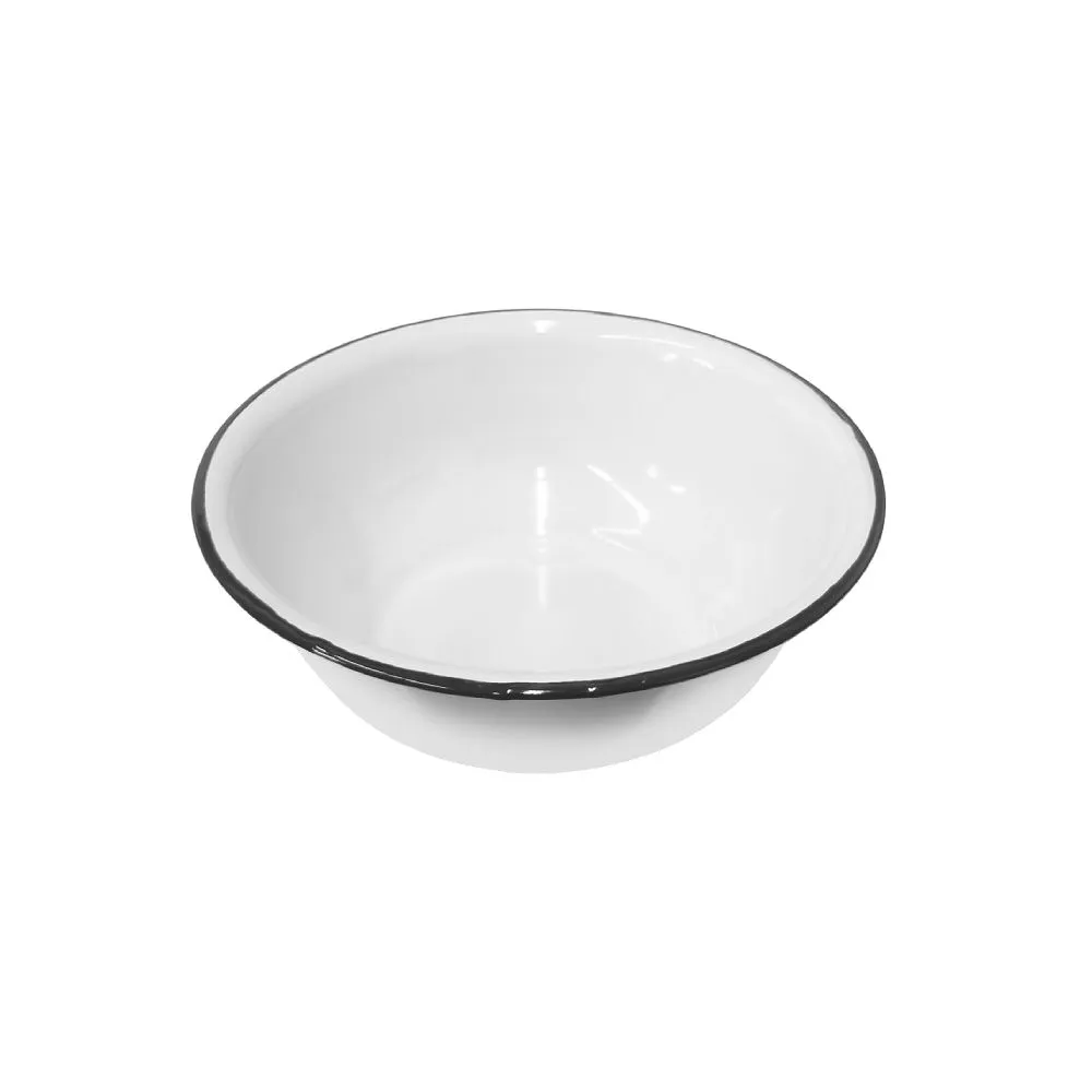Cool Ensaladera Enlozado Blanco 18cm