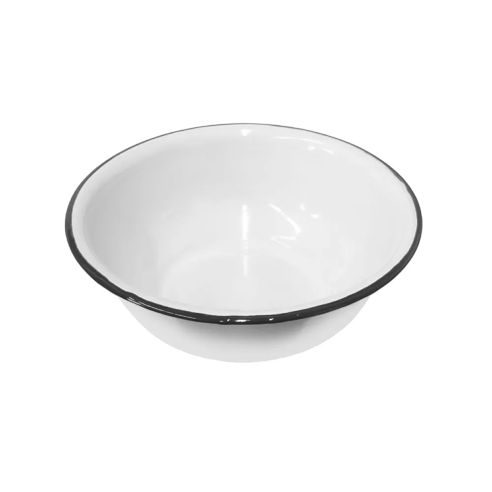 Cool Ensaladera Enlozado Blanco 20cm