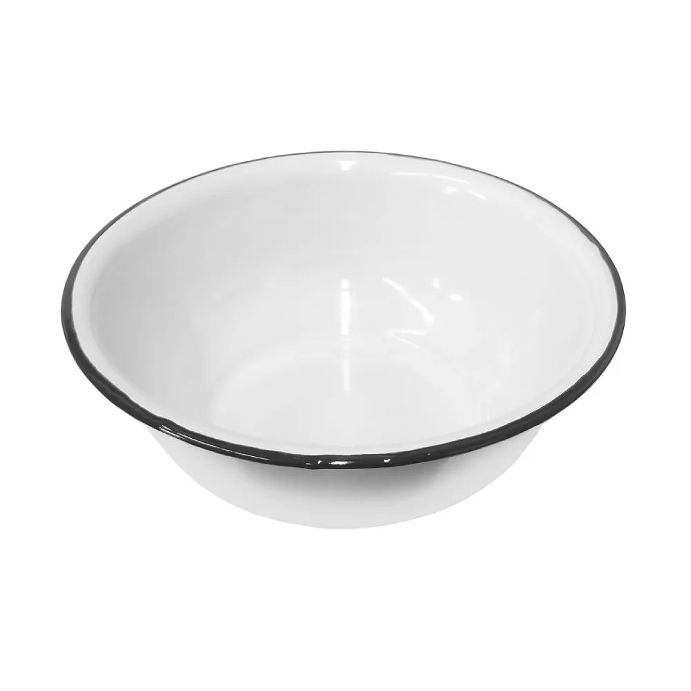Cool Ensaladera Enlozado Blanco 22cm