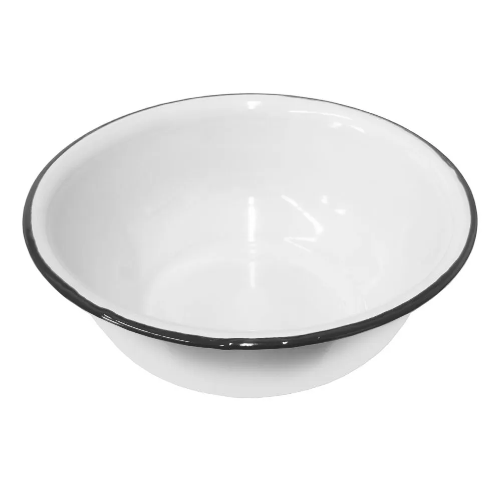 Cool Ensaladera Enlozado Blanco 24cm