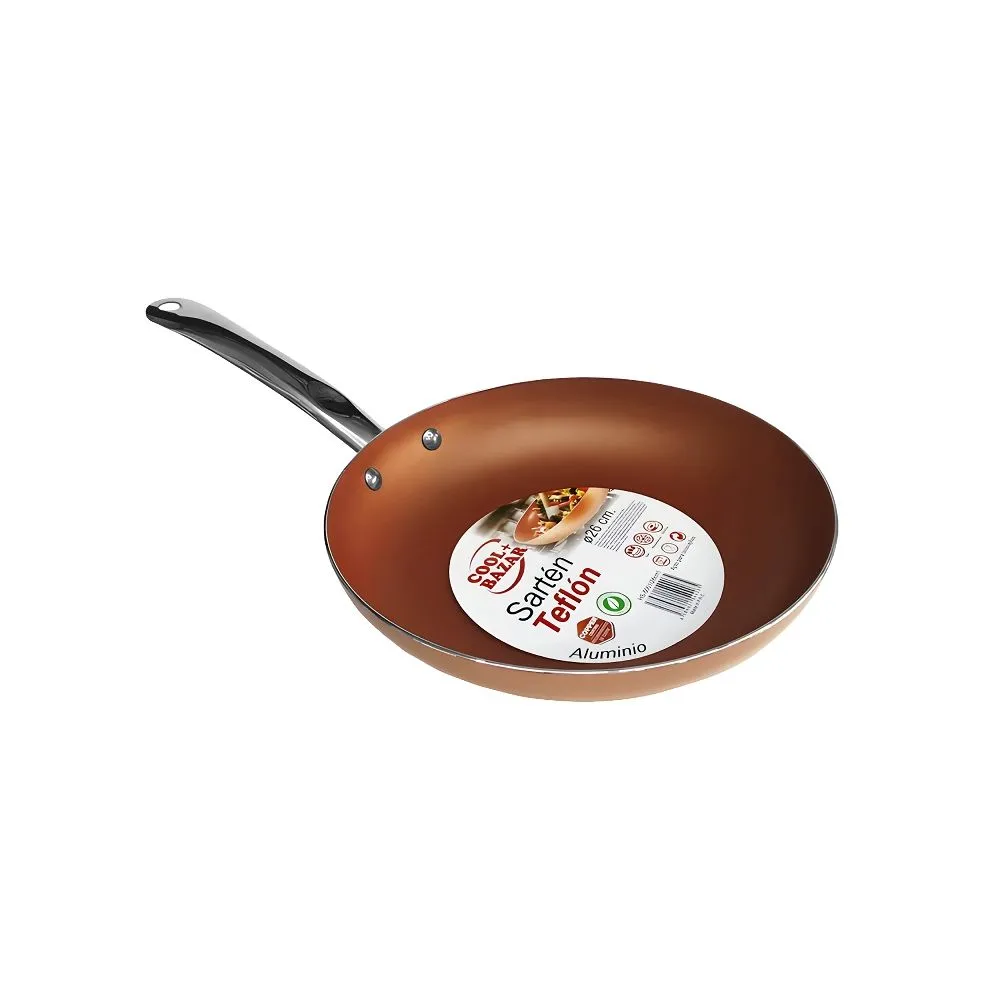 Cool Cobre Sarten Teflon 20cm