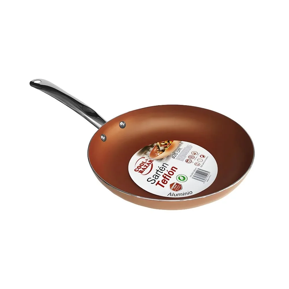 Cool Cobre Sarten Teflon 24cm