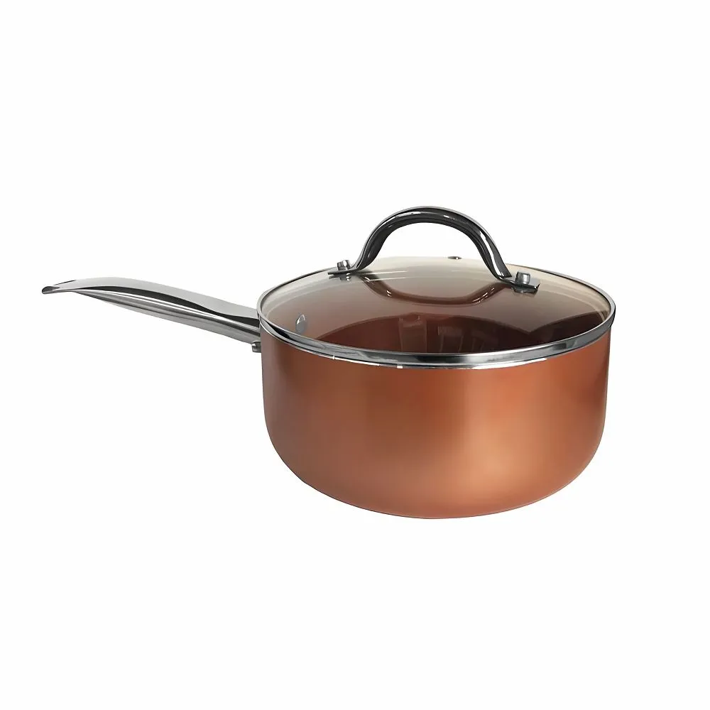Cool Cobre Cacerola Teflon 20cm c/Mango