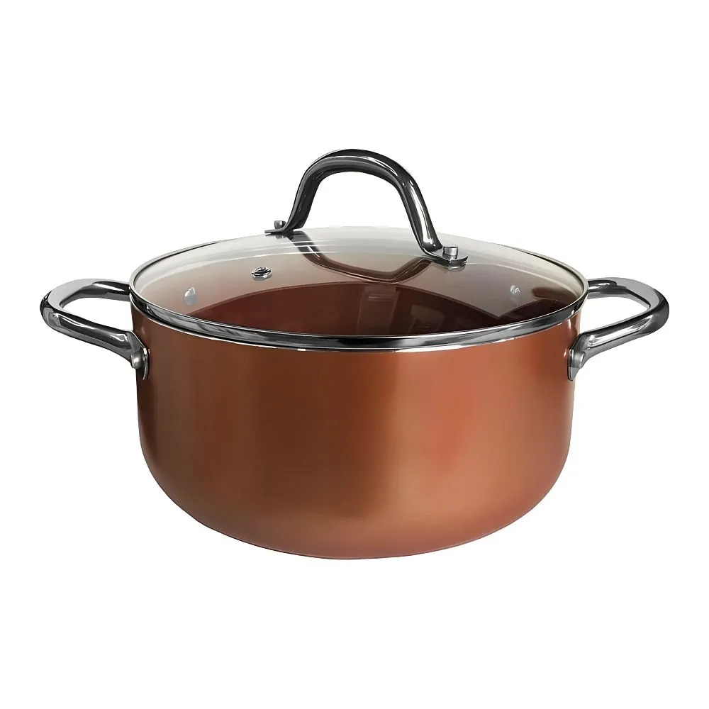 Cool Cobre Cacerola Teflon 26cm