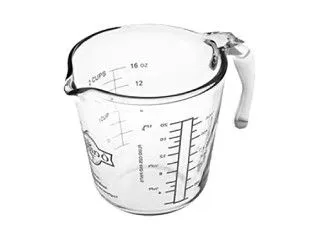 Prepware Jarra Medidora 500ml. Vidrio