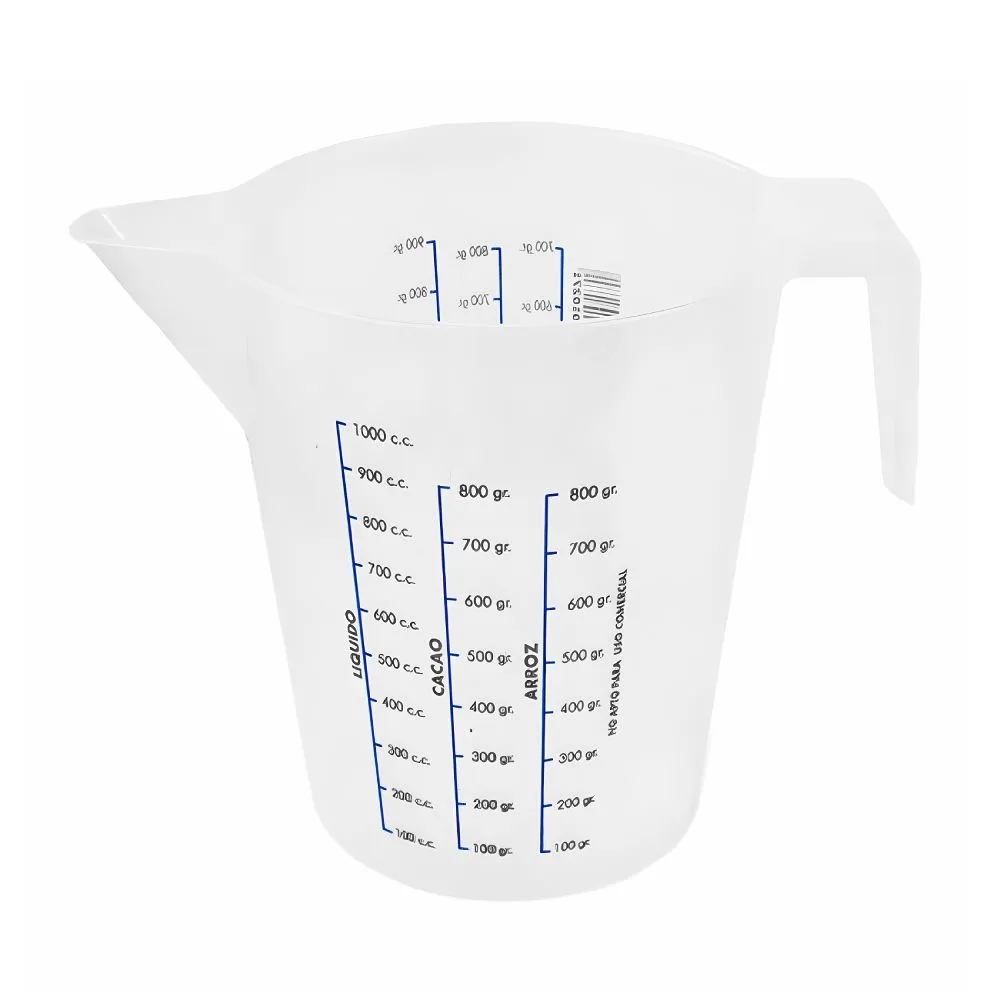Deses Plast Jarra Medidora 1 L. c/Manija