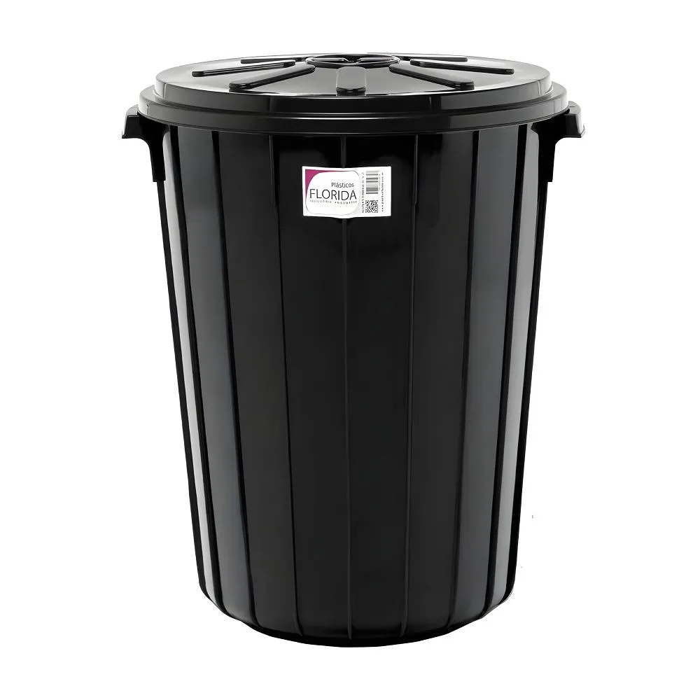 Florida Recipiente Residuo 70L. Negro