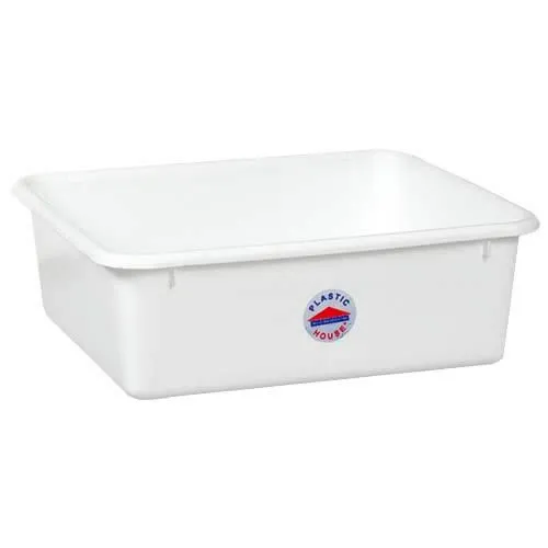 Plastic H.Batea Rect. 14L.36x29x14