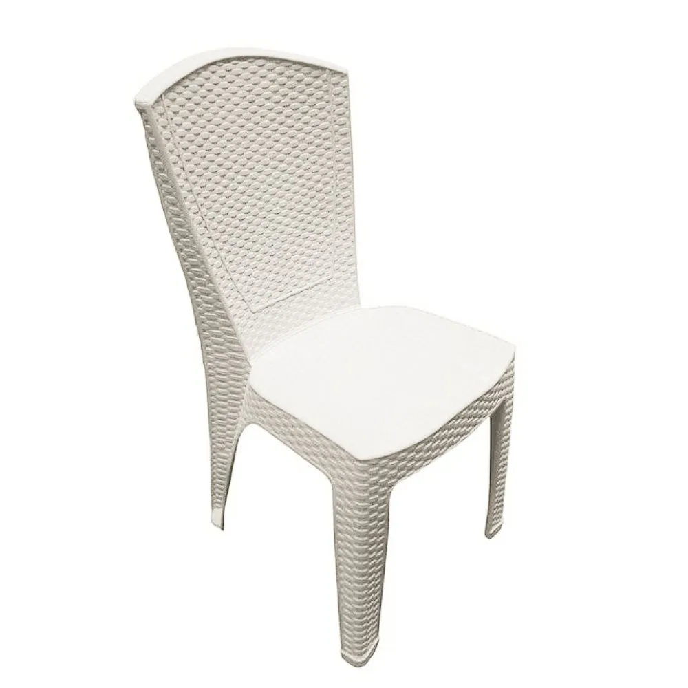 Poo Silla Ratan Blanca