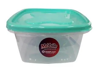 Gemplast Contenedor Cuad. 3 Lts.