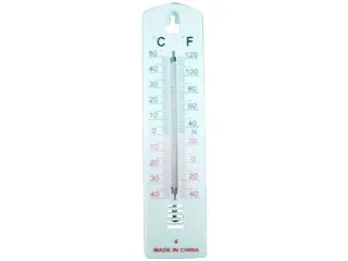 Termometro Pared Blanco 20x4,5cm