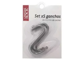 Crystal Rock Set x5 Ganchos para Barral