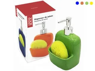 Dispenser Detergente Ceramica c/Porta Es