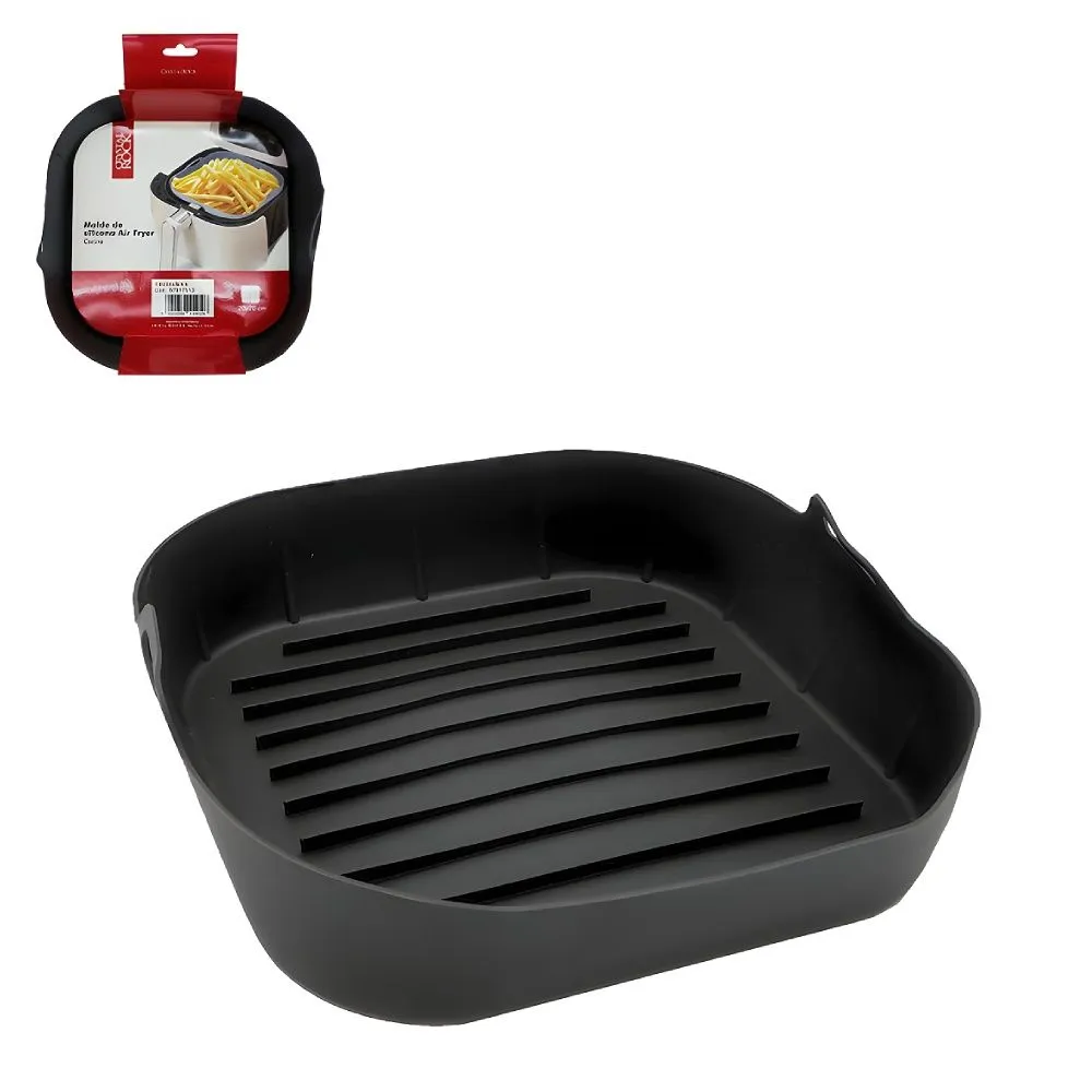 Crystal R.Molde Silic. Air Fryer 17x17cm