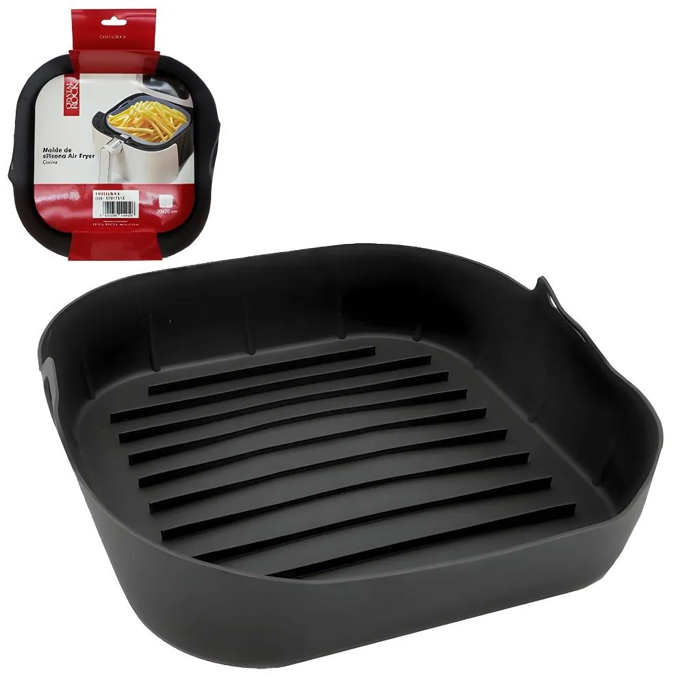 Crystal R.Molde Silic. Air Fryer 20x20cm