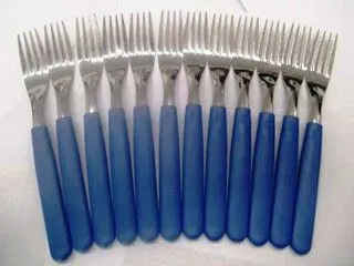 Carol m/Azul Tenedor Mesa