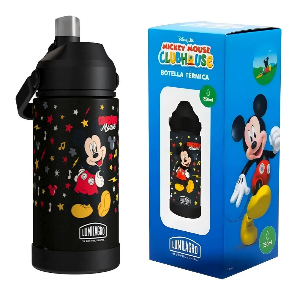 Lumilagro Botella Termica 350ml Mickey