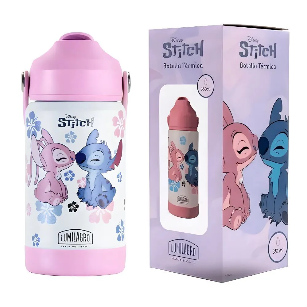 Lumilagro Botella Termica 350ml Stitch