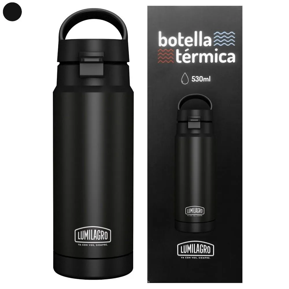 Lumilagro Botella Termica Tapon Un Toque