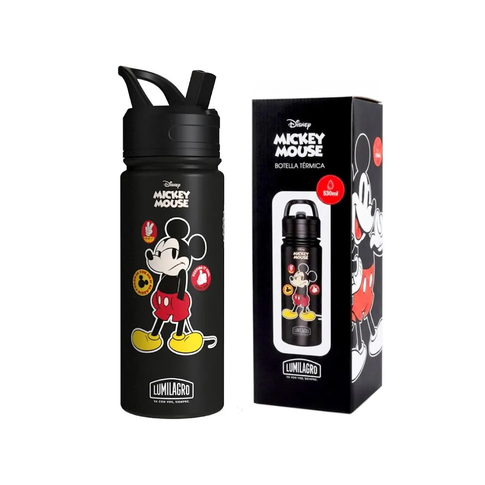 Lumilagro Botella Termica 530ml Mickey