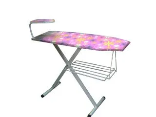 Tabla Planchar Lujo 5pos. c/Posa Ropa