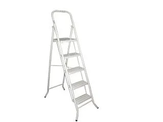 Escalera 5 Peldaños Metalicos Rebatible