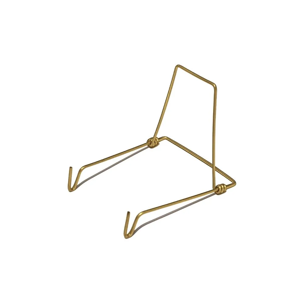 Atril de Apoyar de Bronce p/Plato Cafe