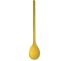 Madera Cuchara 40cm Mango Redondo