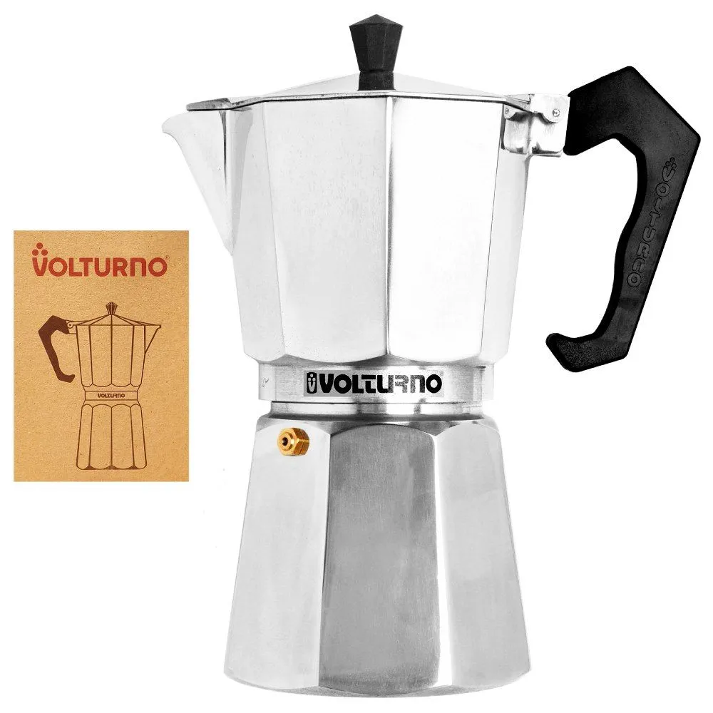 Volturno Cafetera Clasica 12 Pocillos