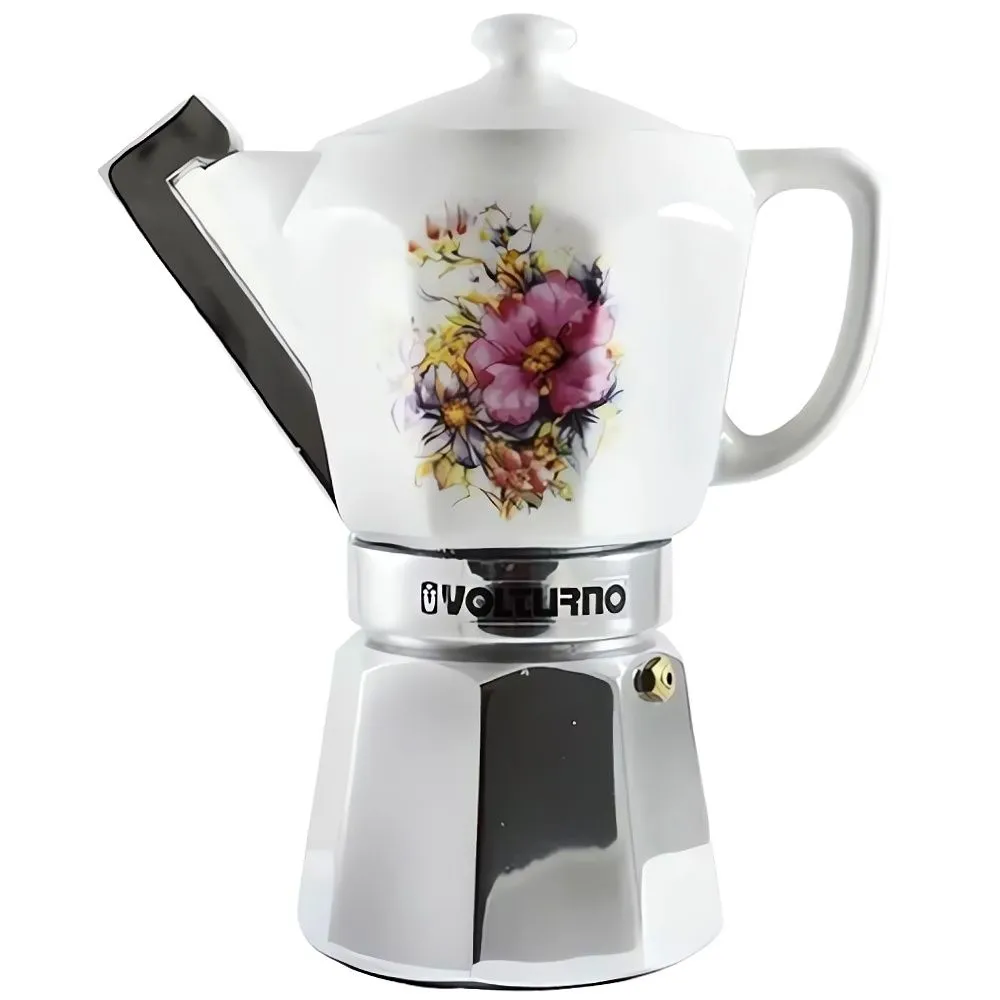 Volturno Cafetera Porcelana 9 Pocillos