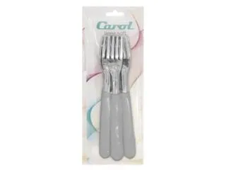 Carol Pastel Tenedor Mesa BX3 Gris