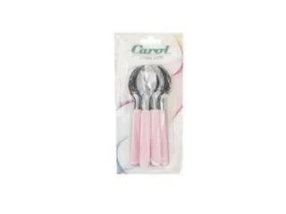 Carol Pastel Cucharita Te BX3 Rosp