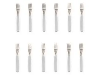 Carol Pastel Tenedor Mesa BX12 Gris