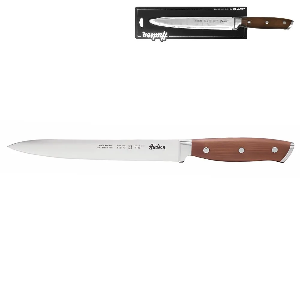 Hudson Country Cuchillo Carving 8"m/Mad.