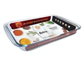 Hudson Asadera Vidrio Rect. 295x176x51mm