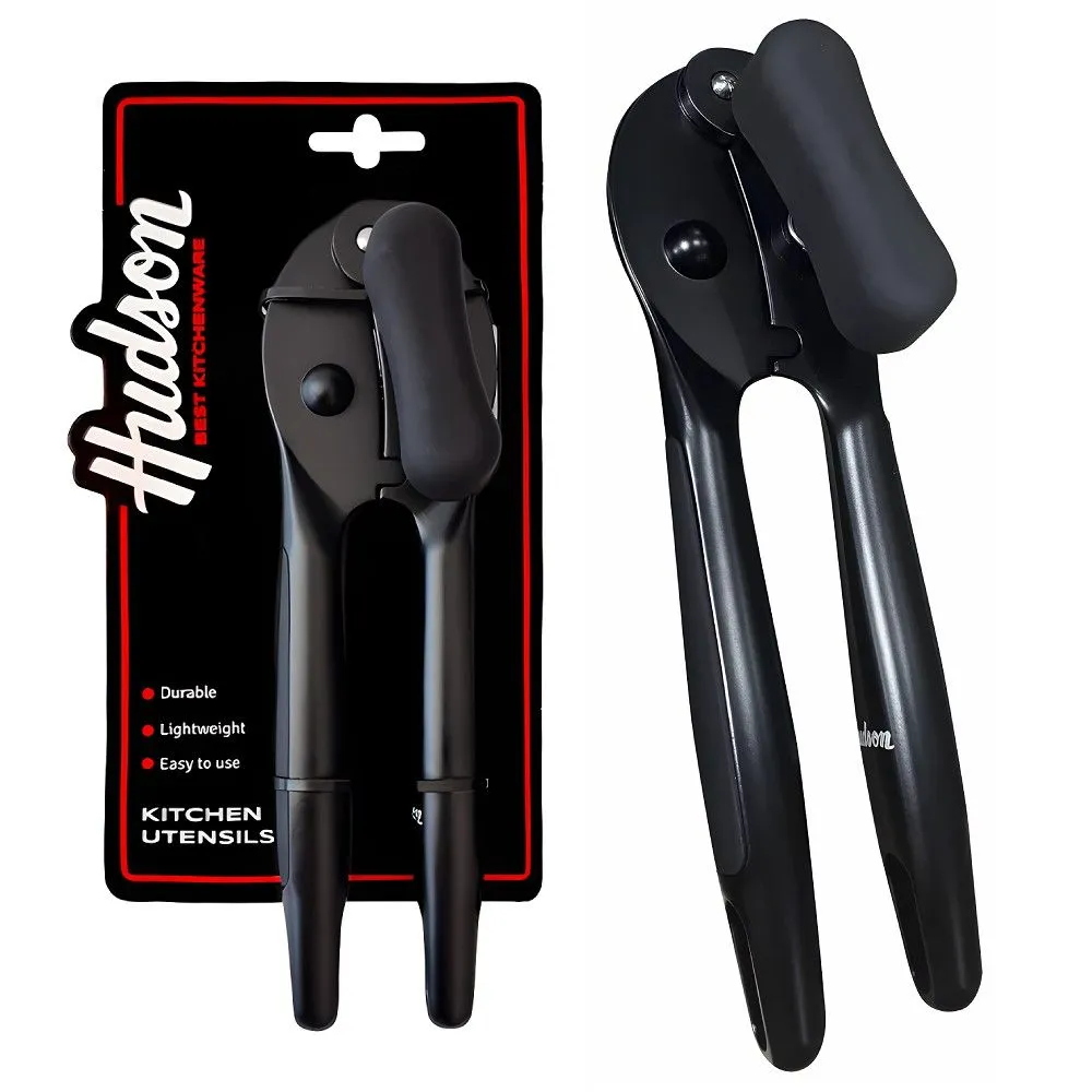 Hudson Abrelatas Mariposa Metalico Negro