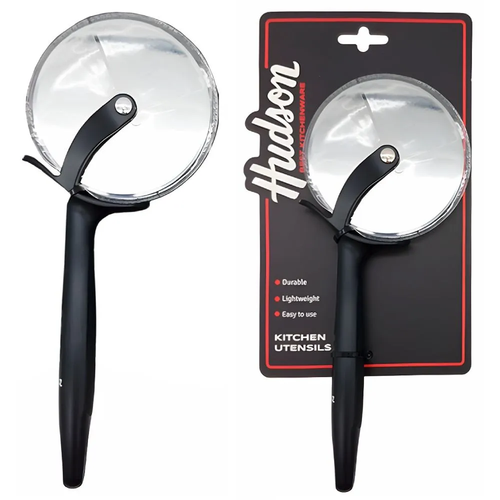 Hudson Corta Pizza c/R 7.5cm Ac. Negro