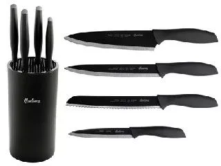 Hudson Basic Set 4 Cuchillos y Holder