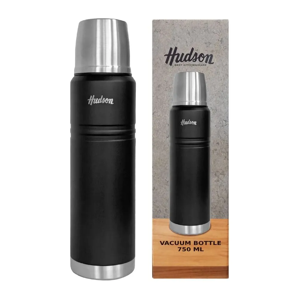 Hudson Termo Acero 750 ml Negro