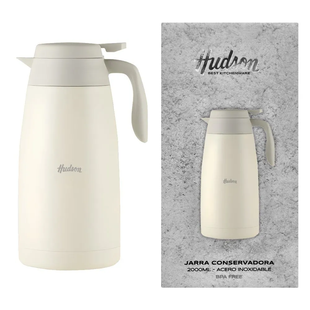Hudson Jarra Conservadora 2L Crema