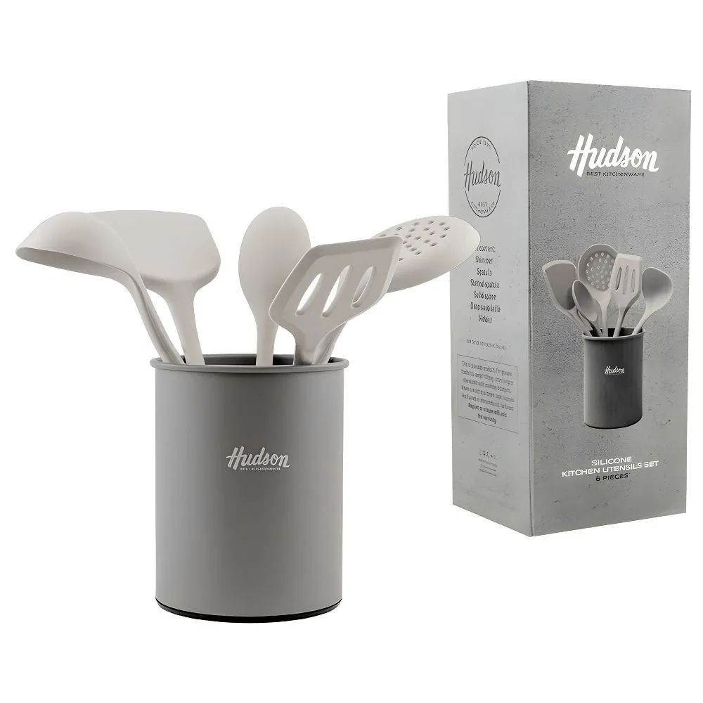 Hudson Set 5 Utensilios Silicona Girador