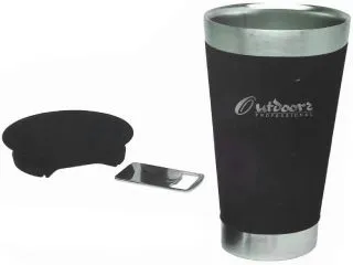 Outdoors Beer Pint 473ml. Negro