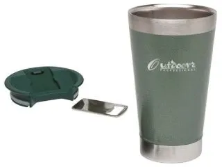 Outdoors Beer Pint 473ml. Verde