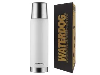 Waterdog Termo 1000cc Blanco Acero