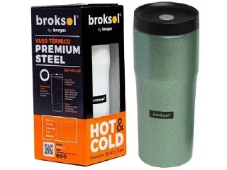 Broksol Vaso Termico Acero 480ml Verde