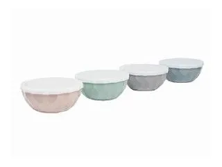Cliker Bowl Mediano 670ml c/Tapa Bambu