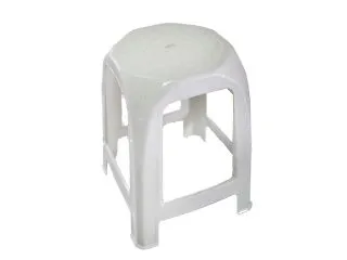 Banqueta Cuadrada Blanca