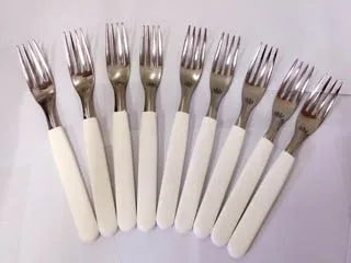 Carol m/Blanco Tenedor Mesa