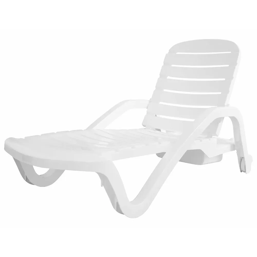 Quality Reposera Piletera Blanca