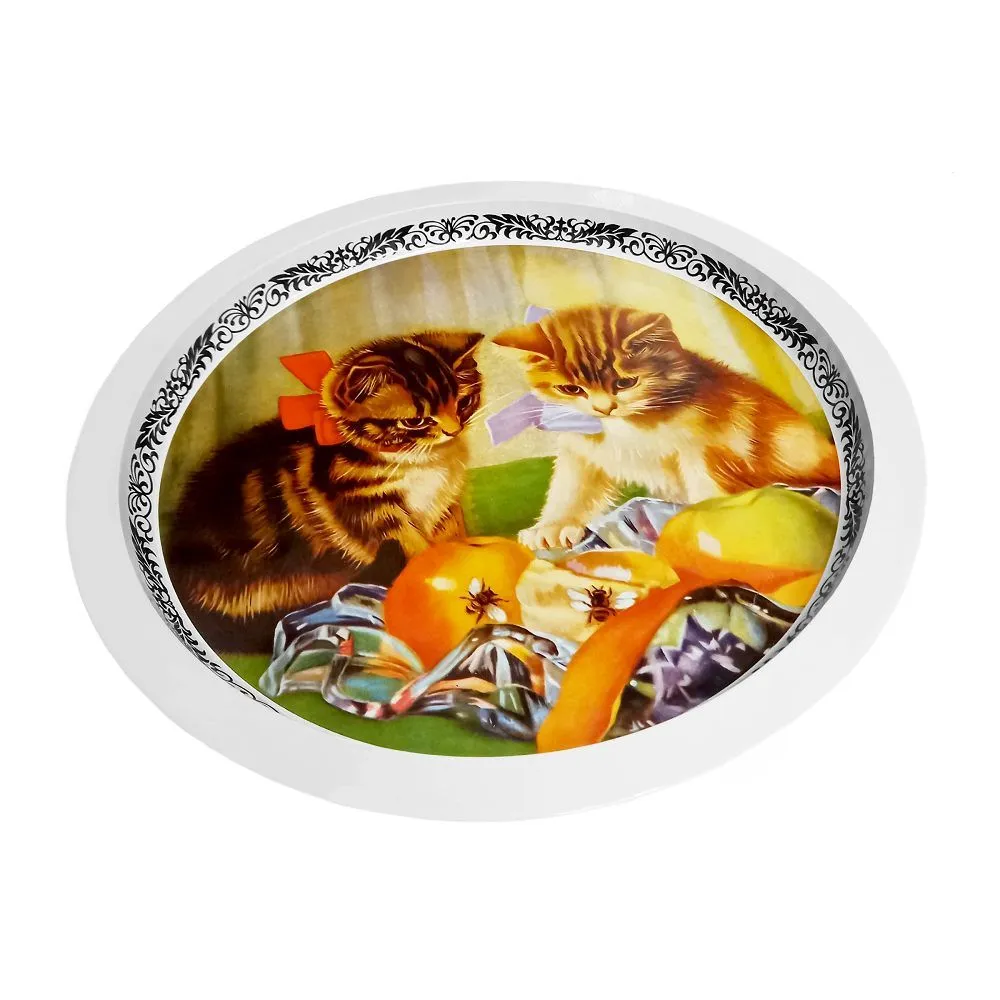 Bandeja Redonda 32cm Dec. Liquidacion